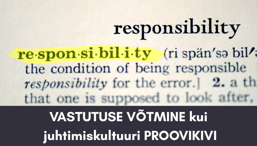 Blogi 1 Vastutuse votmine 1